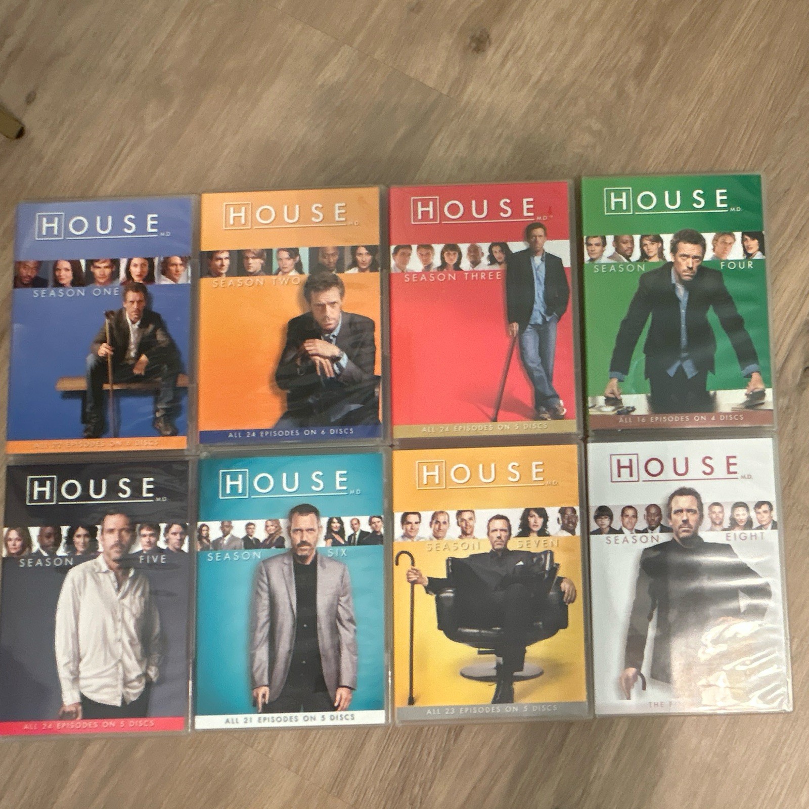 Universal Studios House M.D. Complete Series DVD Box Set – All 8 Seasons