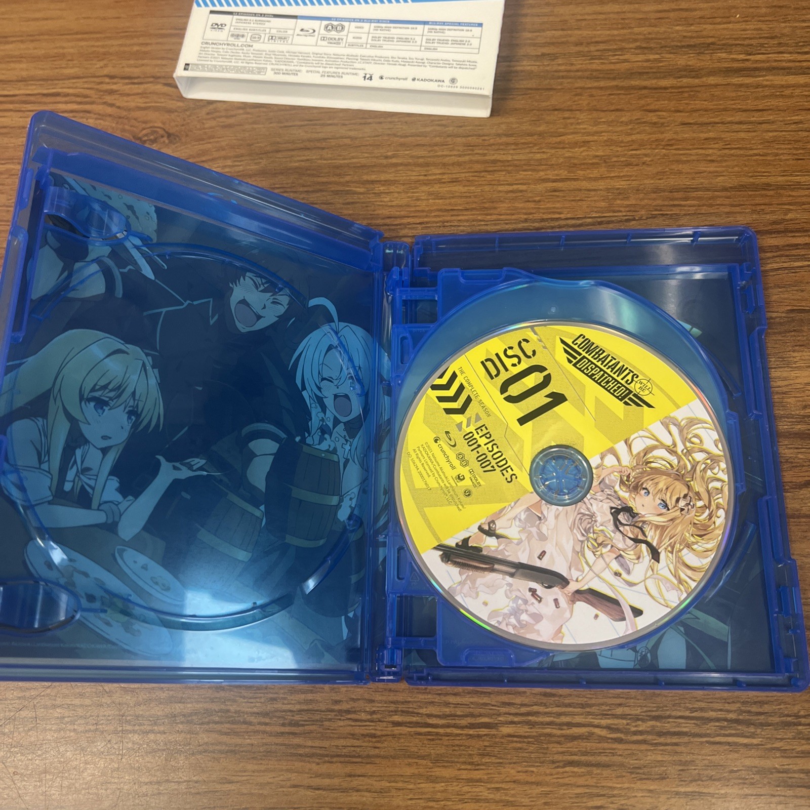 Combatants Will Be Dispatched! The Complete Season Blu-ray + DVD