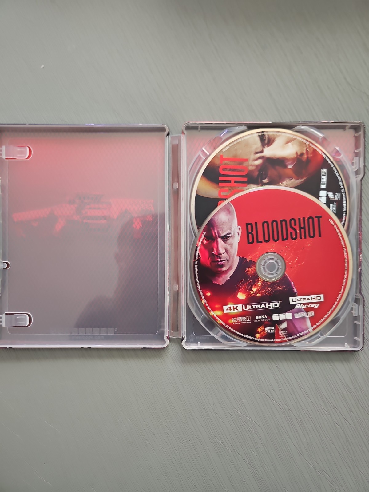 BLOODSHOT – OUT OF PRINT Limited Ed. STEELBOOK 4K BR Digital Mint
