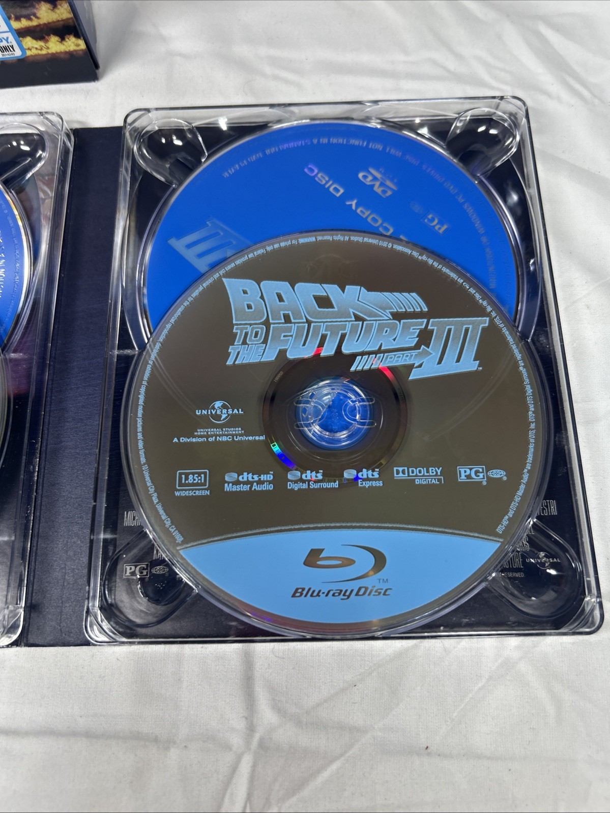 Back to the Future Trilogy Blu-Ray Set W/Slip Cover 25Th Anniversary