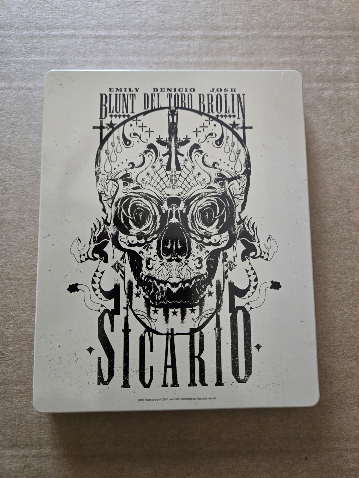 Sicario Metropolitan Limited Edition Blu Ray Steelbook