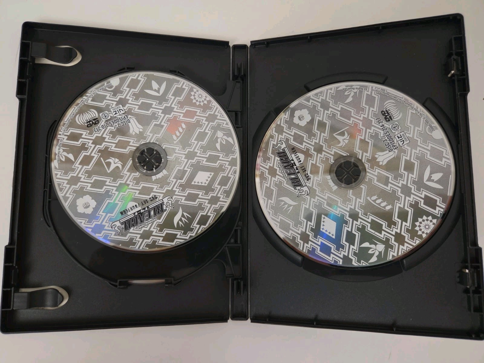 Bleach Original & Uncut Anime DVD Set 3 Disc’s All NM/M Episodes 206-217