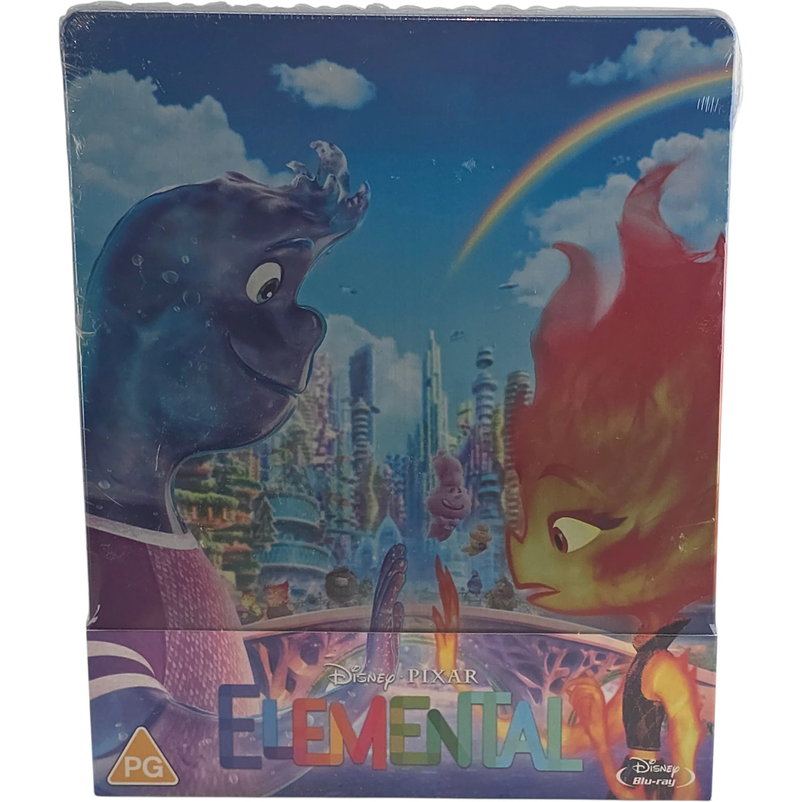 Elemental Blu-Ray SteelBook Disney Pixar’s Ltd Edt 2023 Zone B