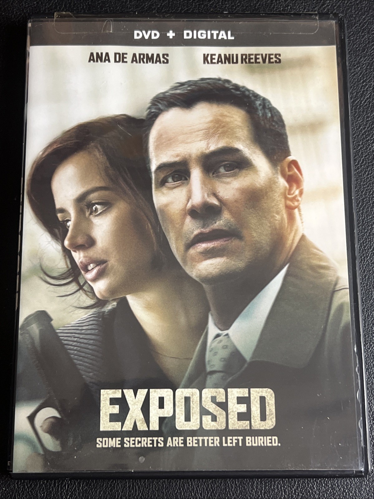 Exposed DVD 2015 Keanu Reeves Ana de Armas Crime Thriller Widescreen ~ Like New