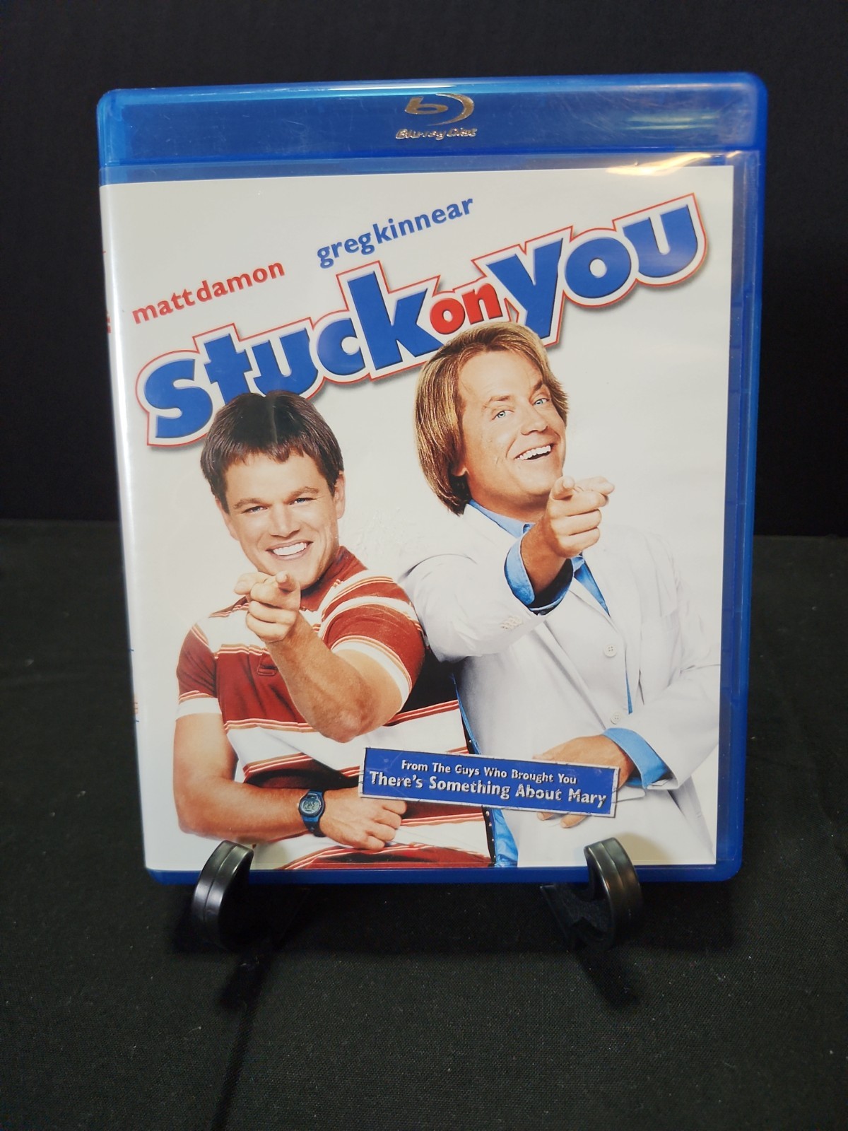 Stuck on You Blu-ray Anchor Bay Matt Damon Greg Kinnear Comedy RARE OOP