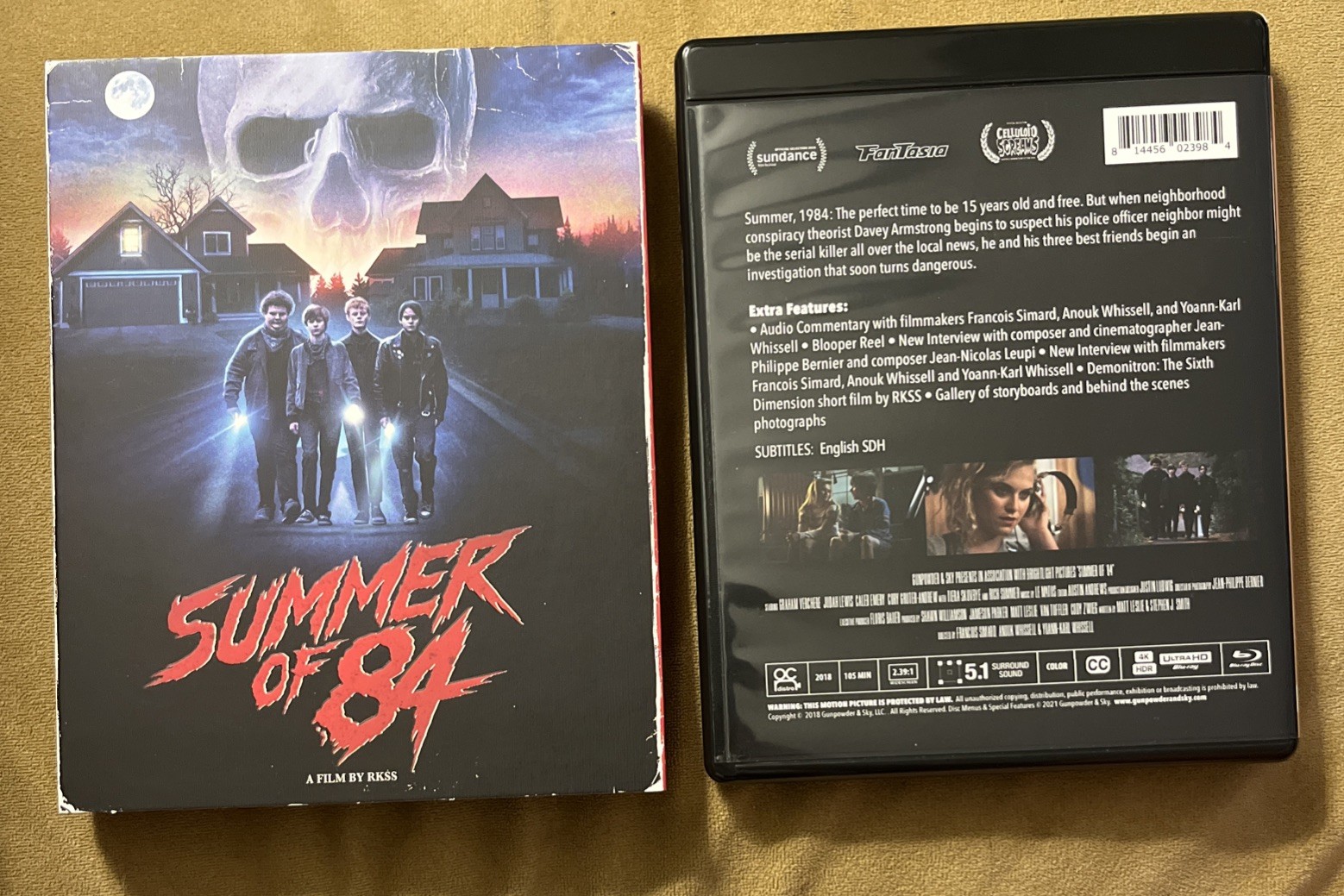 Summer of 84 4K UHD Blu-ray Limited Edition OOP Vinegar Syndrome with Slipcase