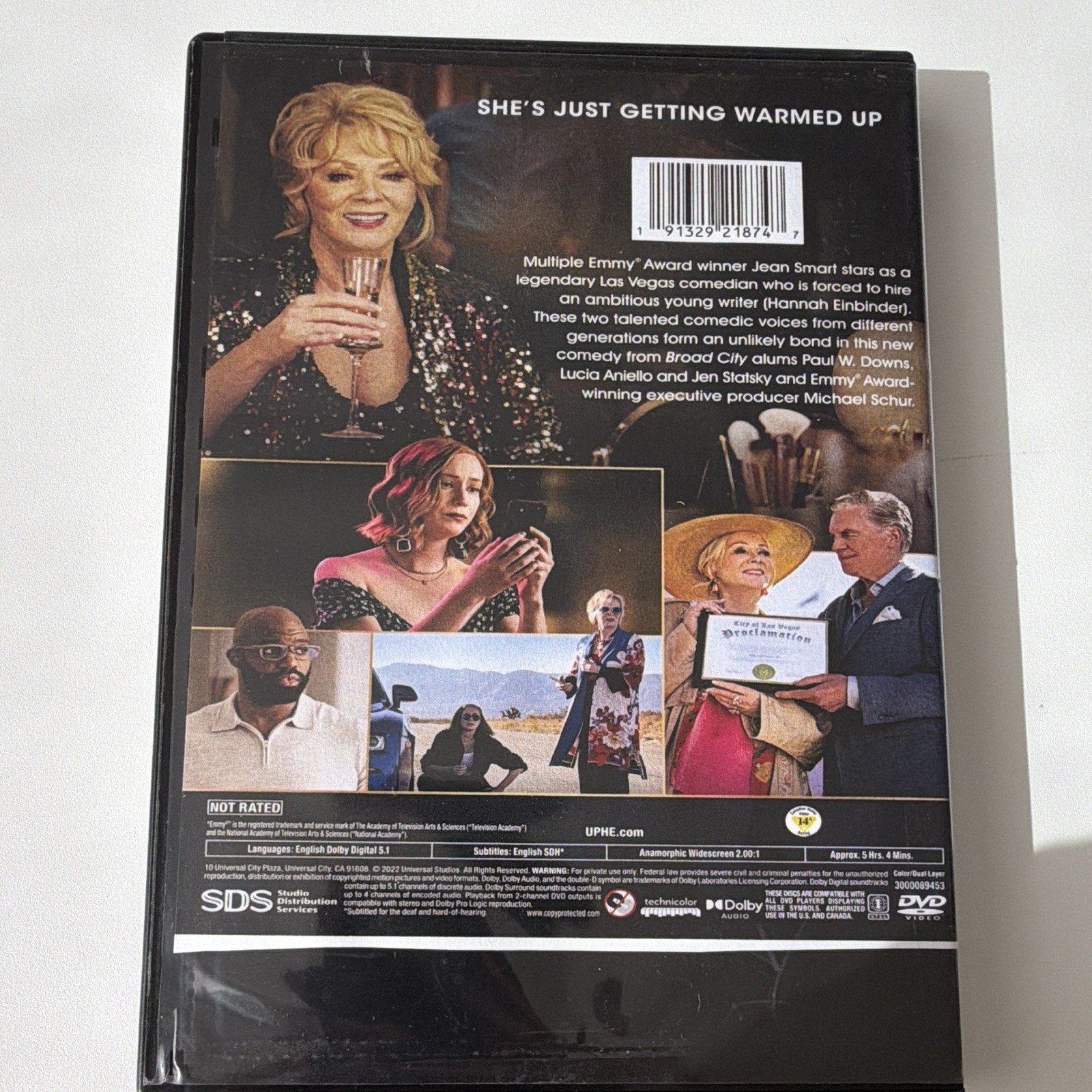 SDS Hacks: Season One DVD NR Comedy Jean Smart Hannah Einbinder 2022 304m