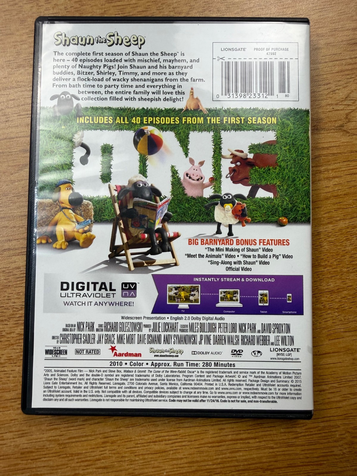 Shaun The Sheep: Season 1 [DVD], DVD Animated, Color, Widescreen, Mul