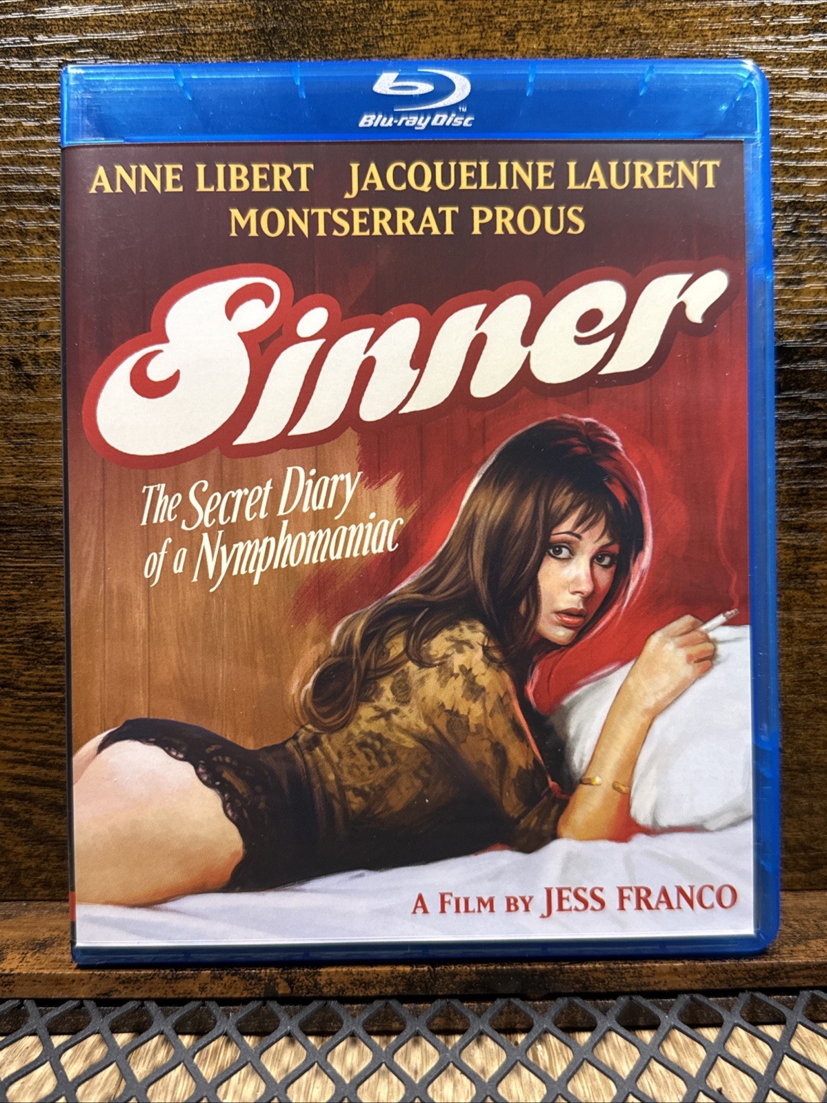 Sinner: the Secret Diary of a Nymphomaniac, Kino Lorber, Franco (Blu-ray, 1973)