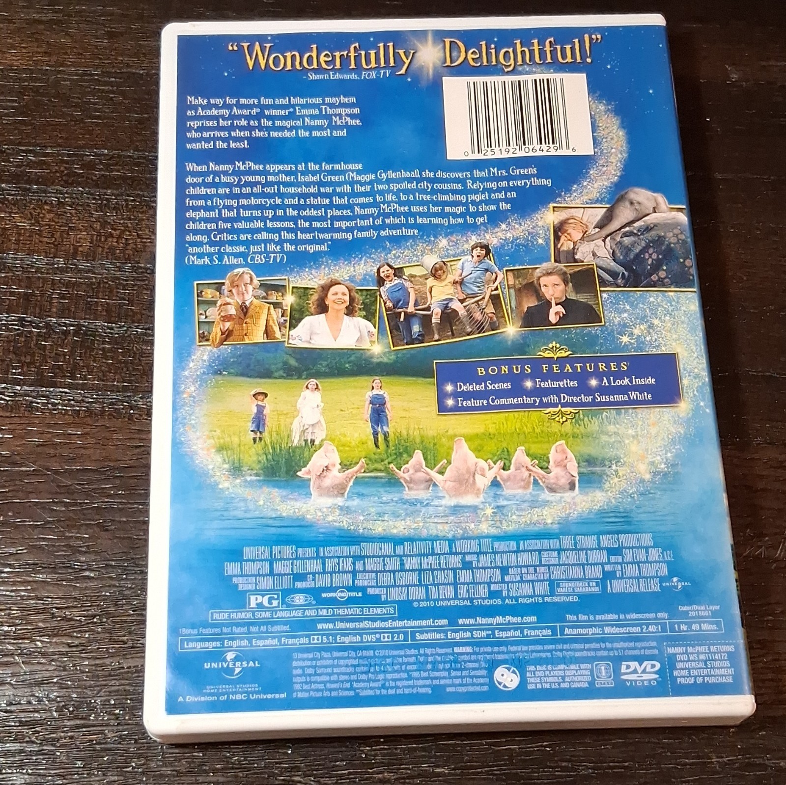 Universal Nanny McPhee Returns DVD