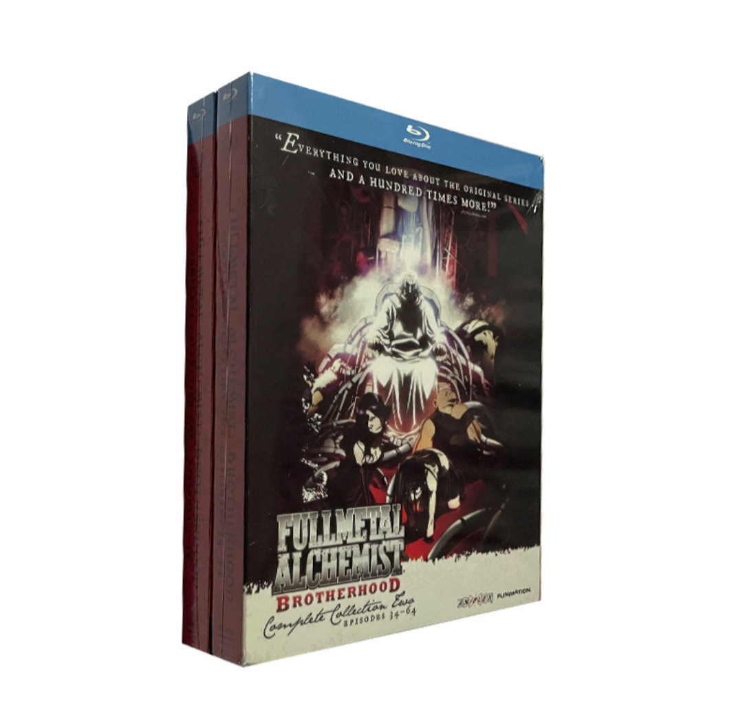 Fullmetal Alchemist: Brotherhood Complete Blu-ray Collection 1 2 Epi 1-64 New