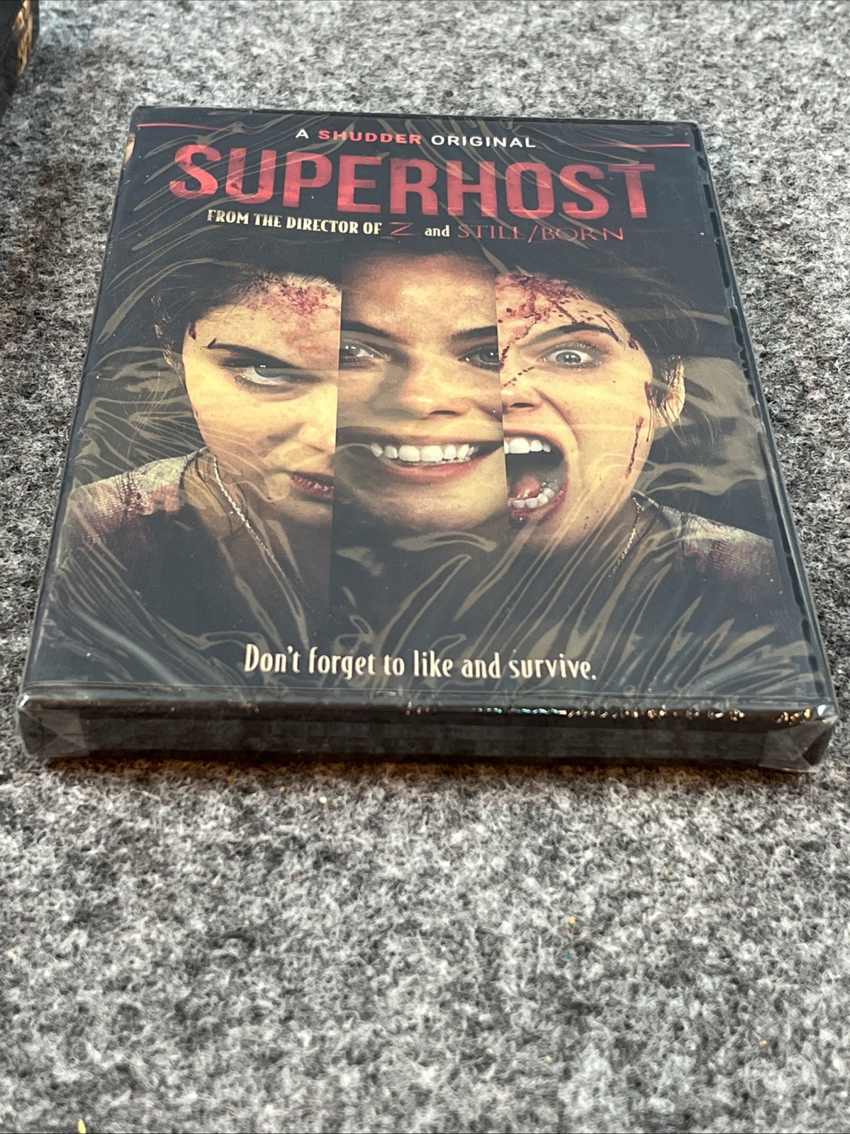 Superhost (DVD, 2021) Shudder Original Film BRAND NEW SEALED