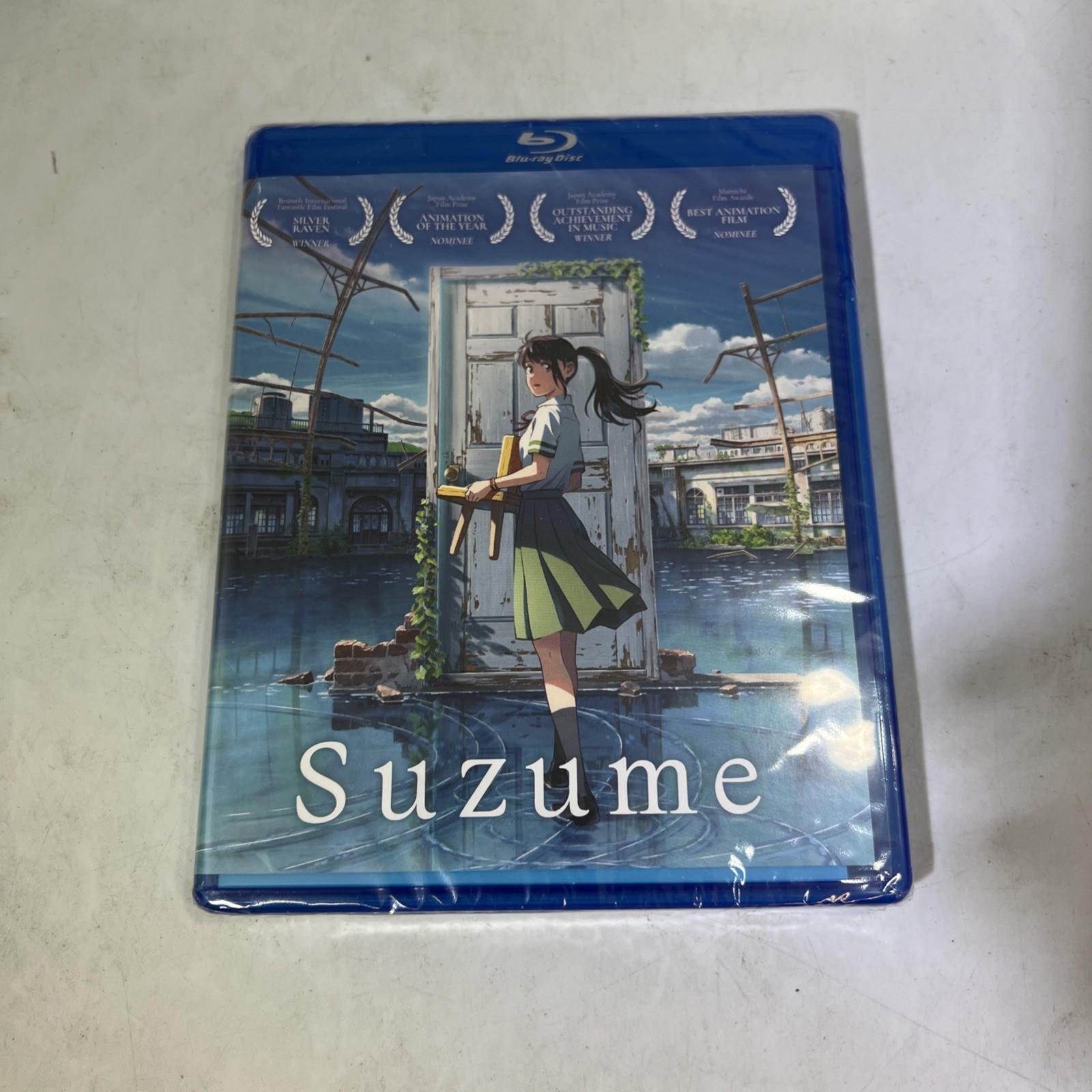 Suzume Anime (Blu-Ray+ DVD) With Slip Cover New/Sealed #ML