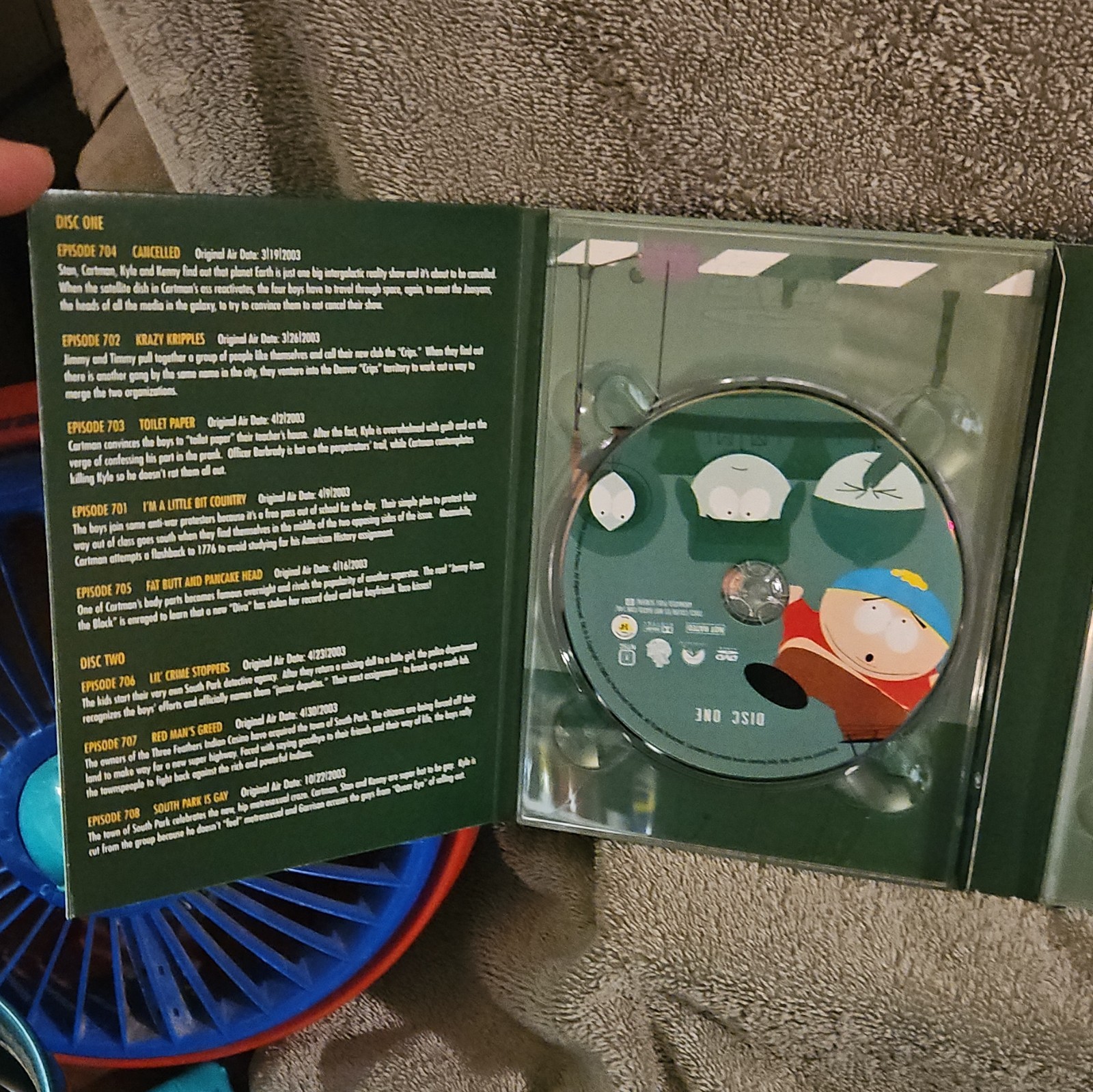 South Park Complete Seventh Season DVD Collector’s Edition Multi-Disc Commentary