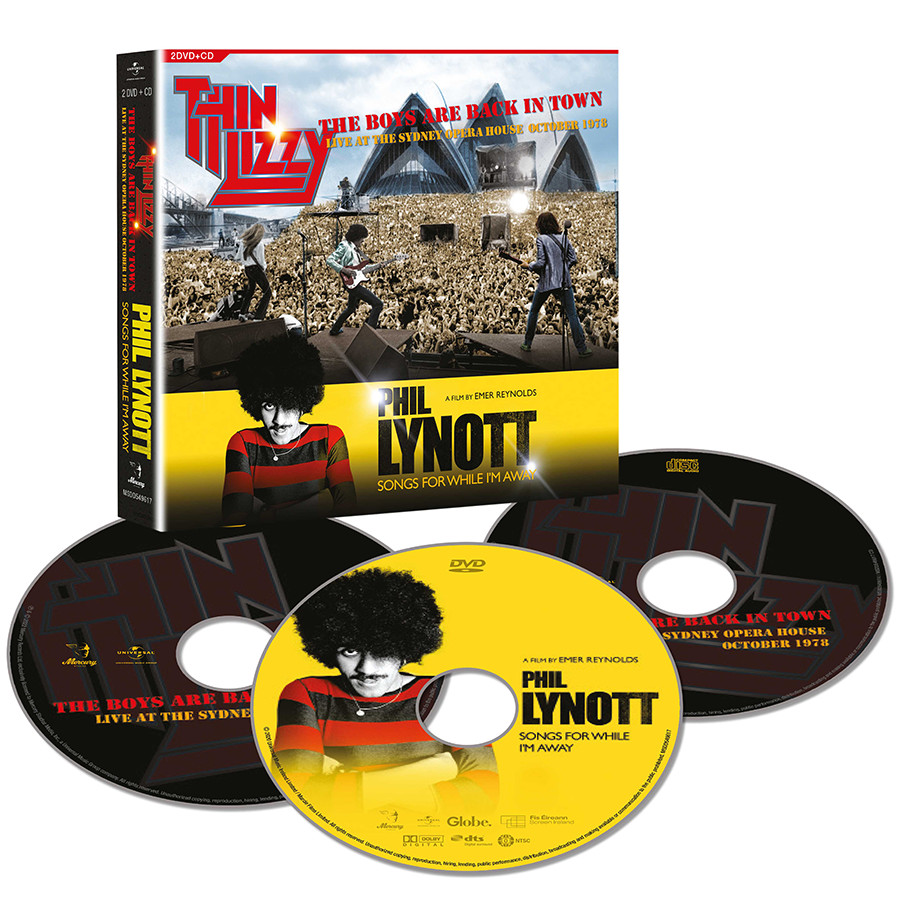 Thin Lizzy ~ Songs For While I’m Away • 2DVD + CD • 2022 Mercury Studios ••NEW••