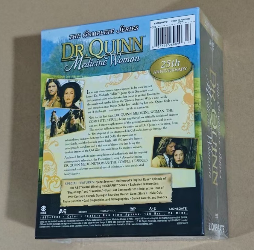 Dr. Quinn: Medicine Woman The Complete Series (DVD 42-Disc Box Set) Brand New