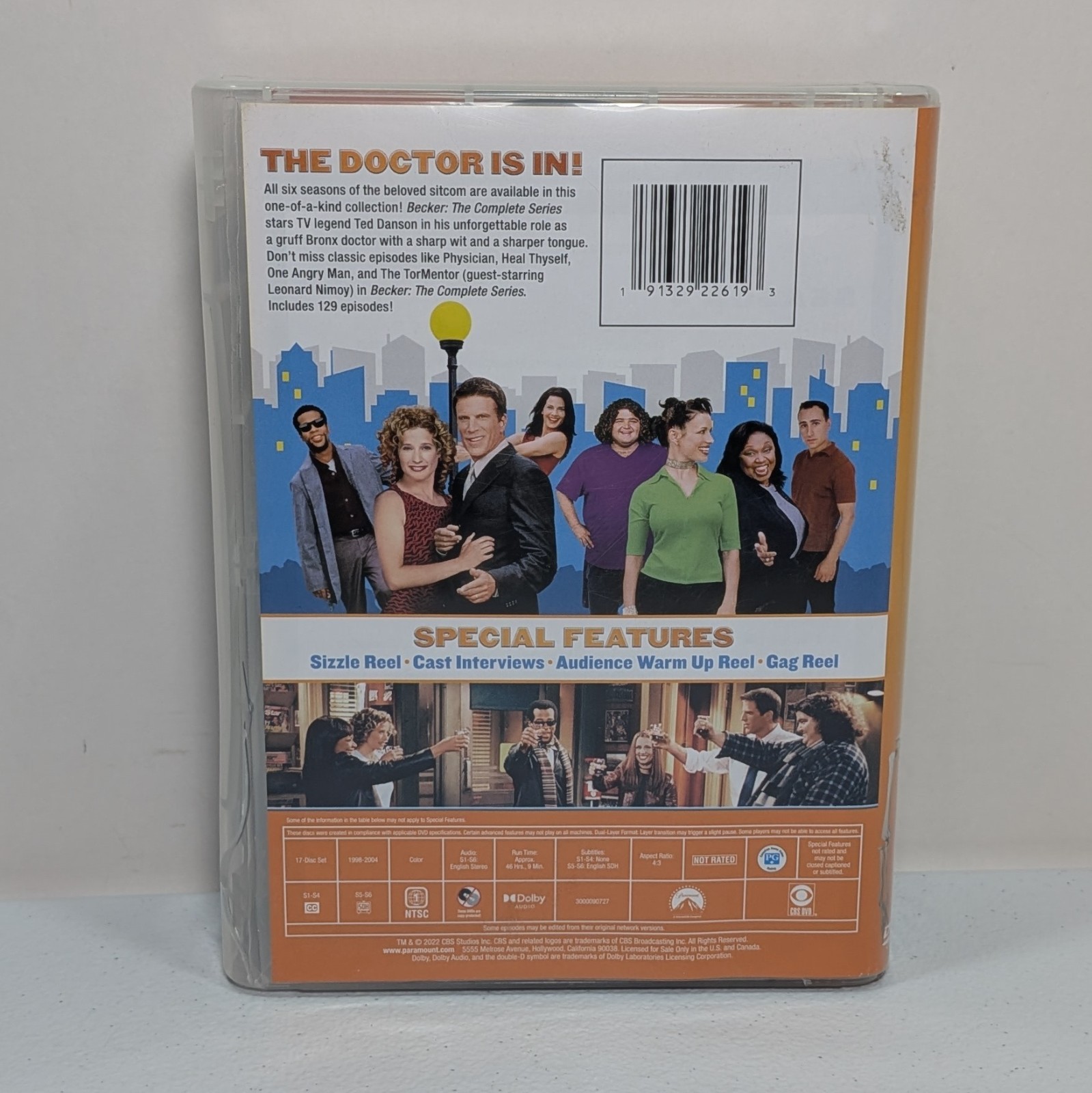 Becker The Complete Series DVD 17-Disc Set Seasons 1-6
