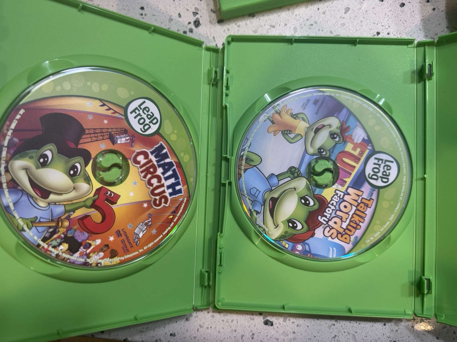 Leapfrog Learn With Leap 18 DVD Mega Pack (DVD, 2015) See DESC