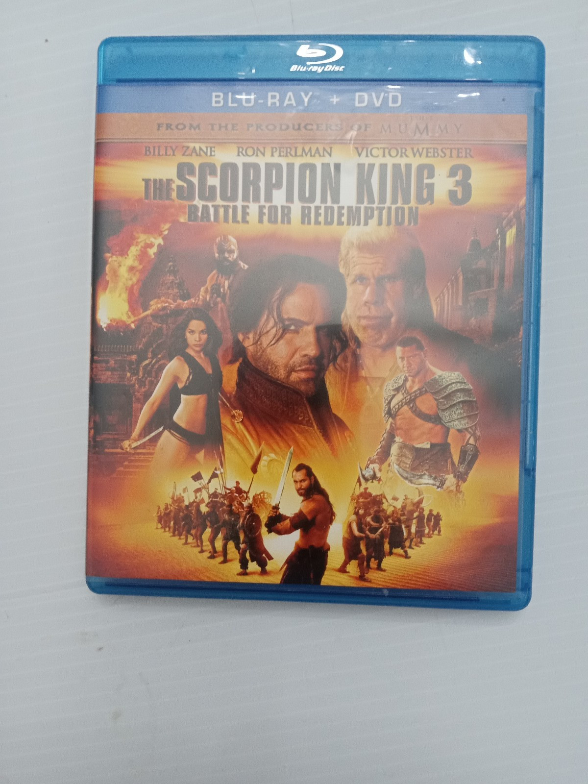 The Mummy Trilogy Blu-Ray + Scorpion King 1 & 3, Five Movies