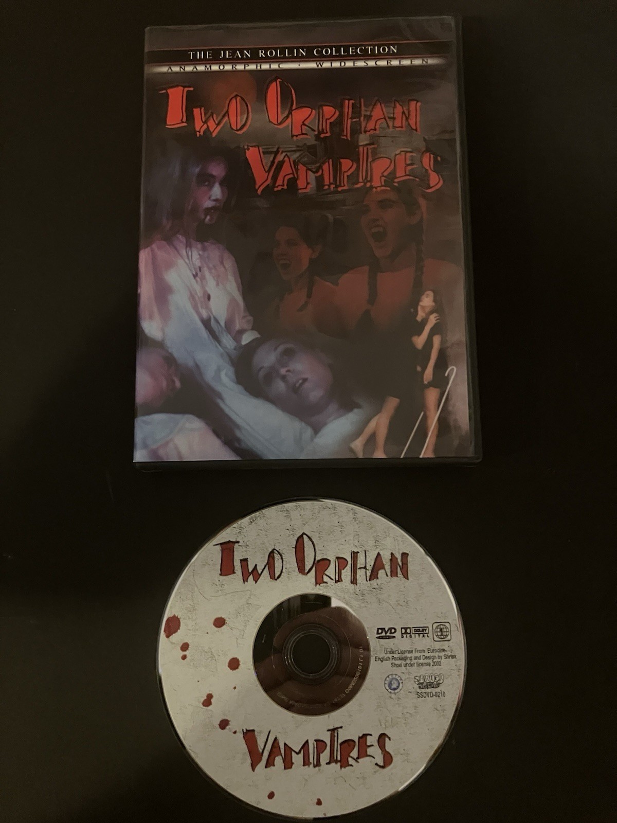 Two Orphan Vampires (DVD 2002) and Special Ill. Edition Novel (Redemption 1995)