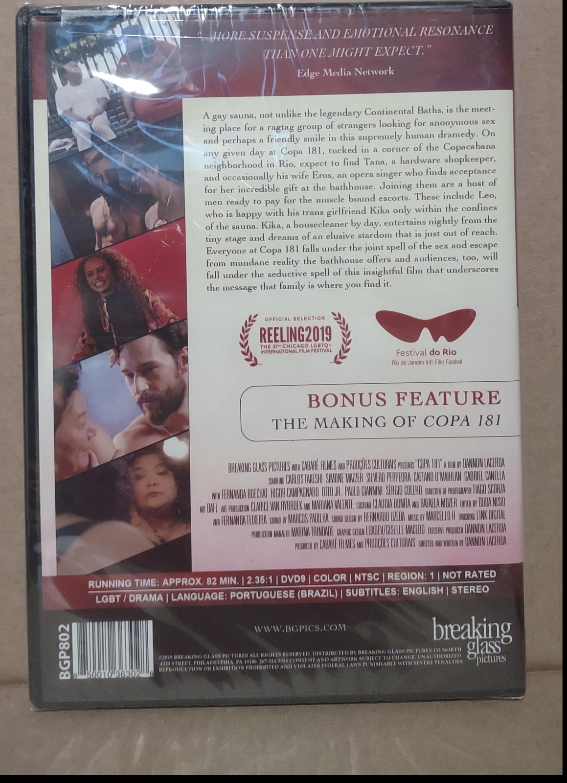 NEW – Copa 181 DVD [Breaking Glass] 2017 GAY