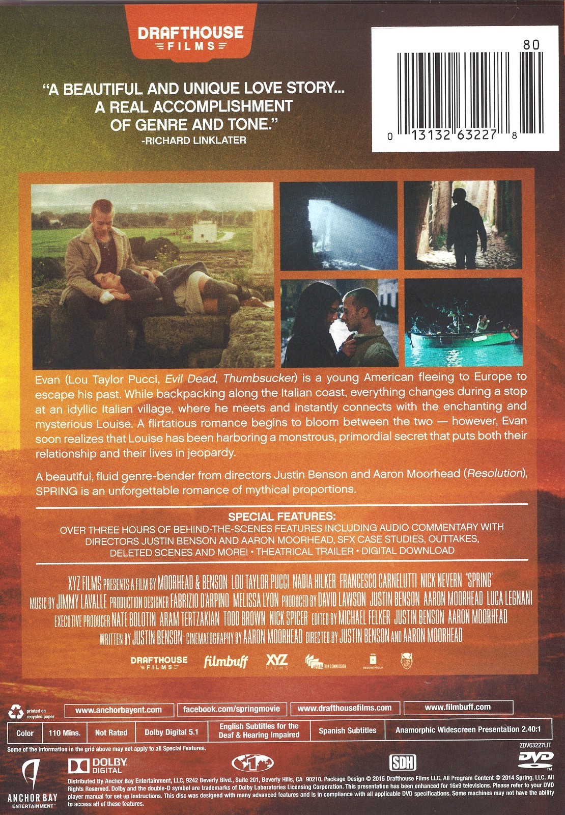 Spring (DVD, 2014) NEW
