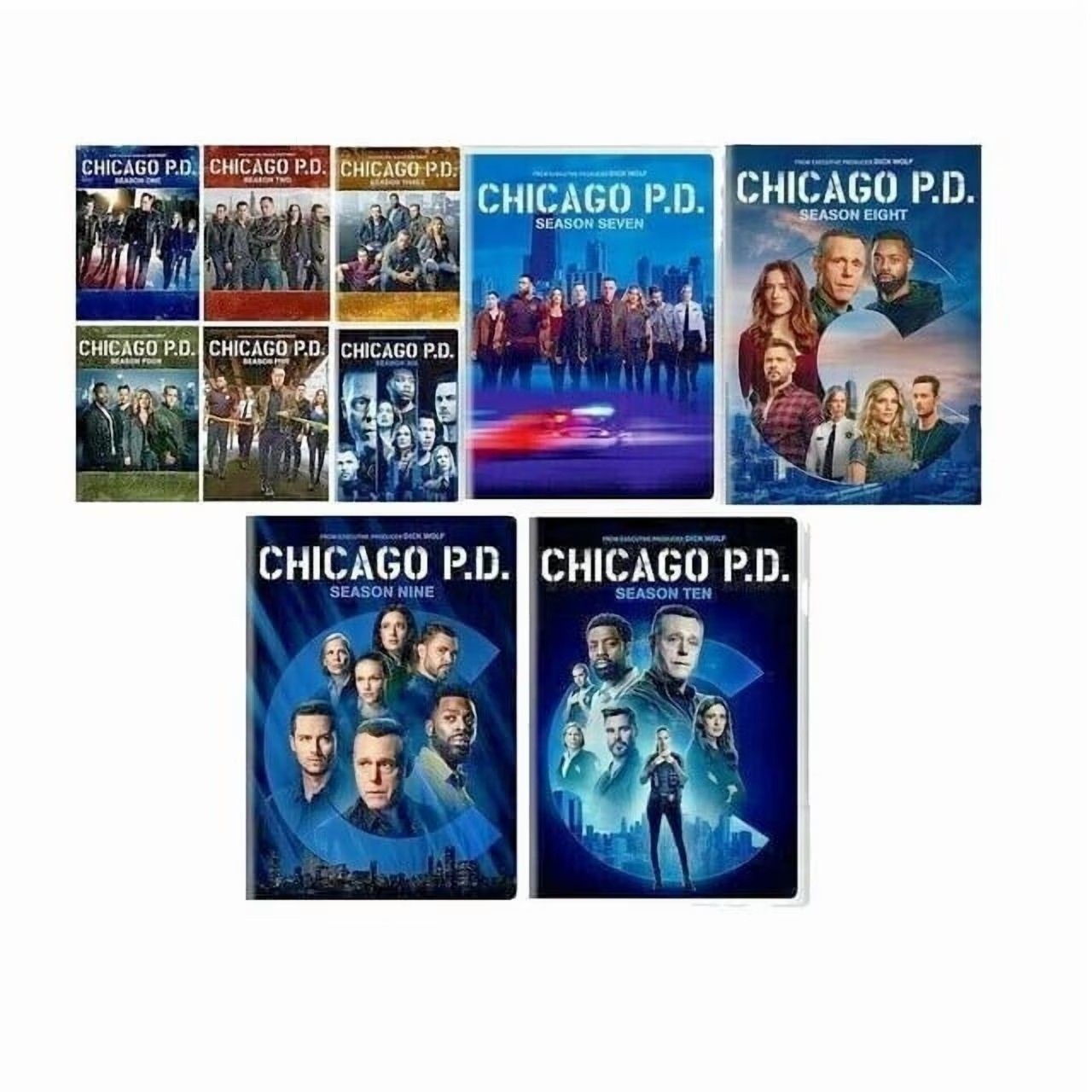 Chicago P.D. Complete Seasons 1-10 DVD Box Set NBC Crime Drama TV Series