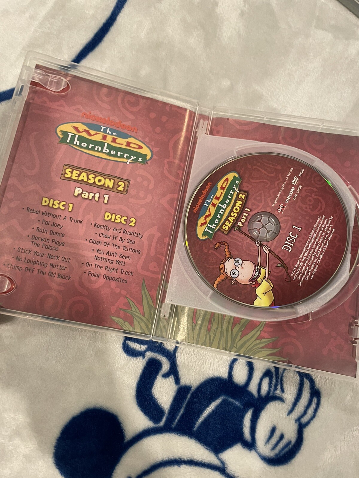 2011 Viacom Wild Thornberries DVD Season 1 & 2