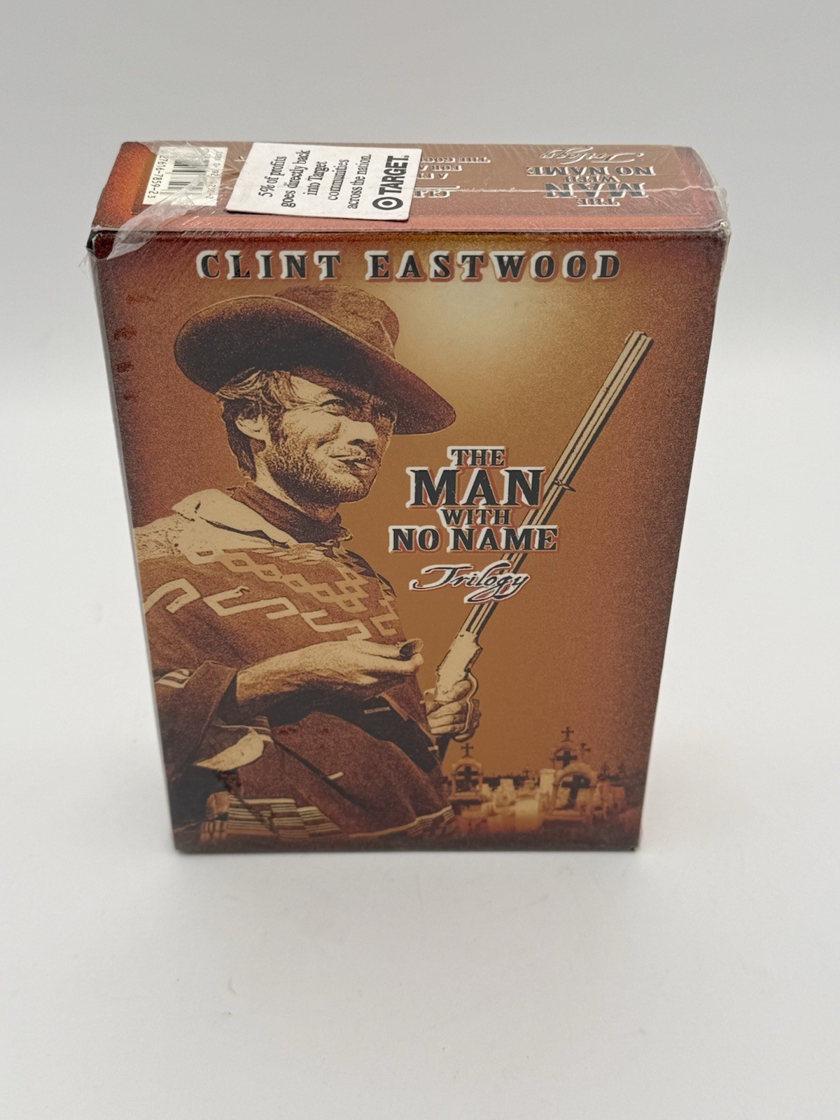 “The Man with No Name” Trilogy DVD Set Clint Eastwood MGM 3 DVDs Box NEW Sealed!