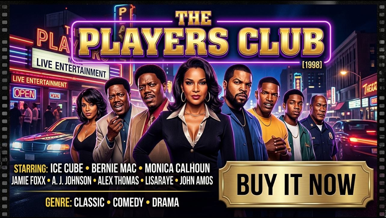 The Players Club [1998] (DVD,1999,Widescreen) Ice Cube,Bernie Mac,Fantastic!