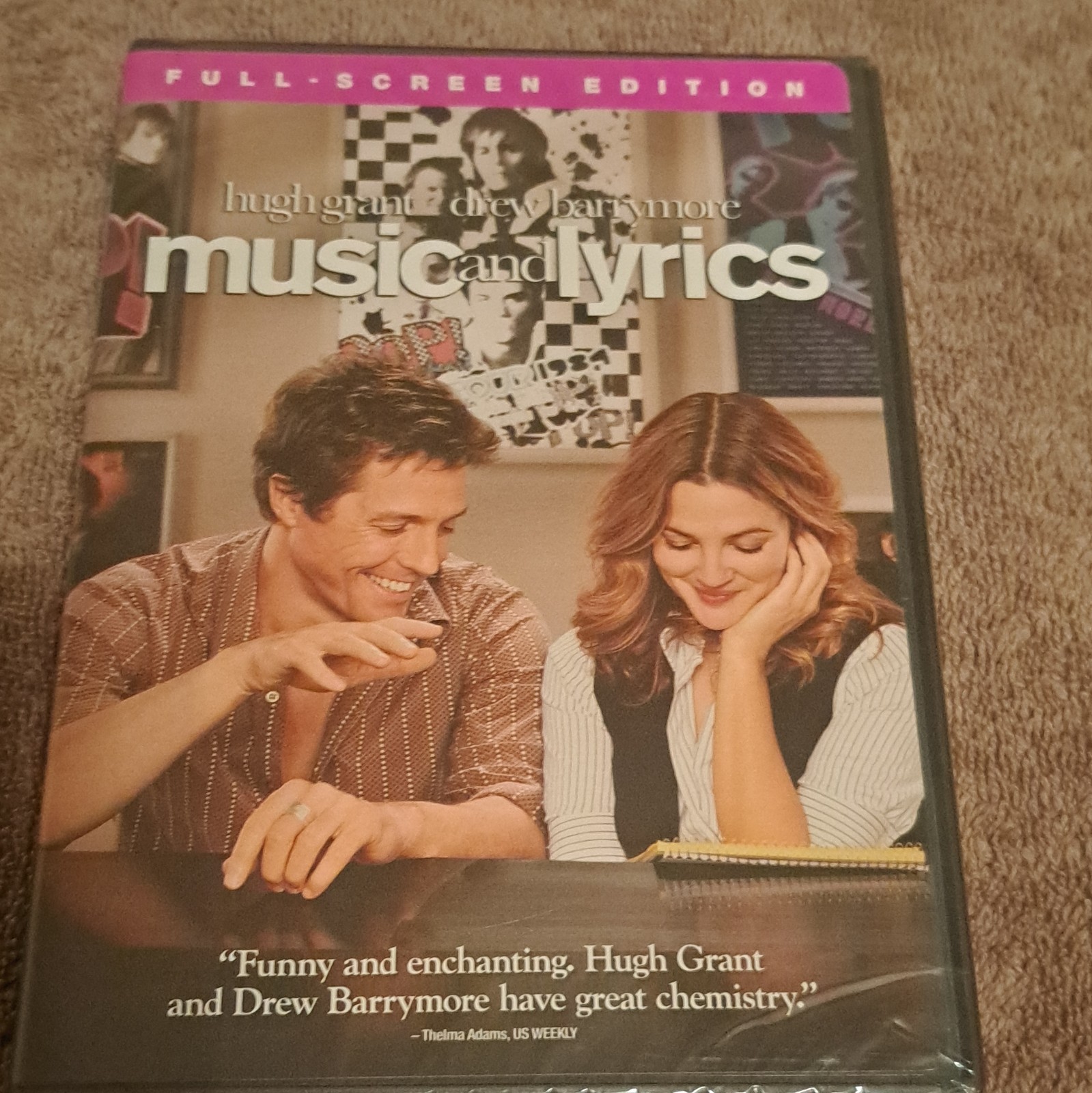 Warner Home Video Music and Lyrics DVD Full Screen Addl Scenes PG-13 2007 104m