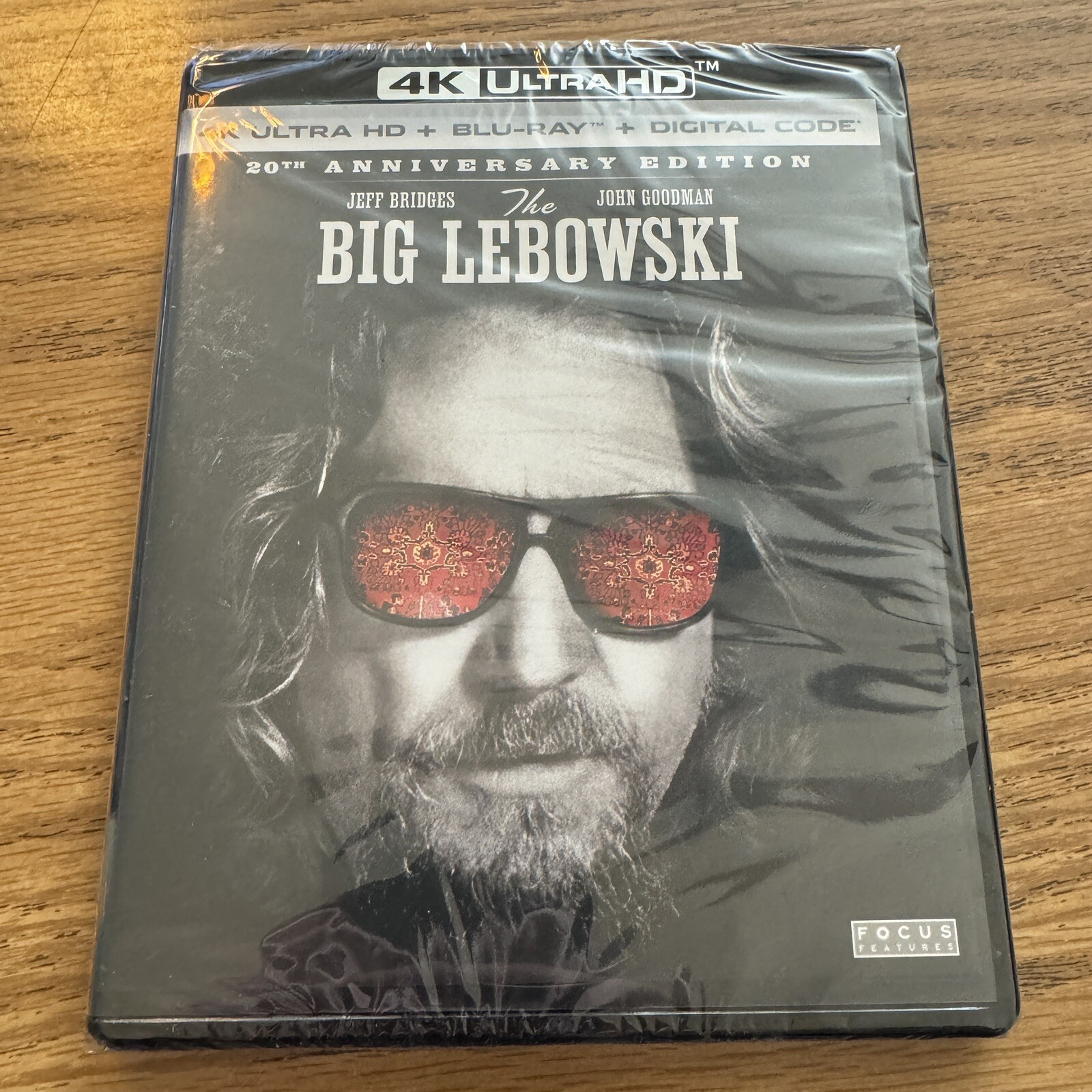The Big Lebowski (4K UHD, Blu-ray + Digital) John Goodman, Jeff Bridges, NEW