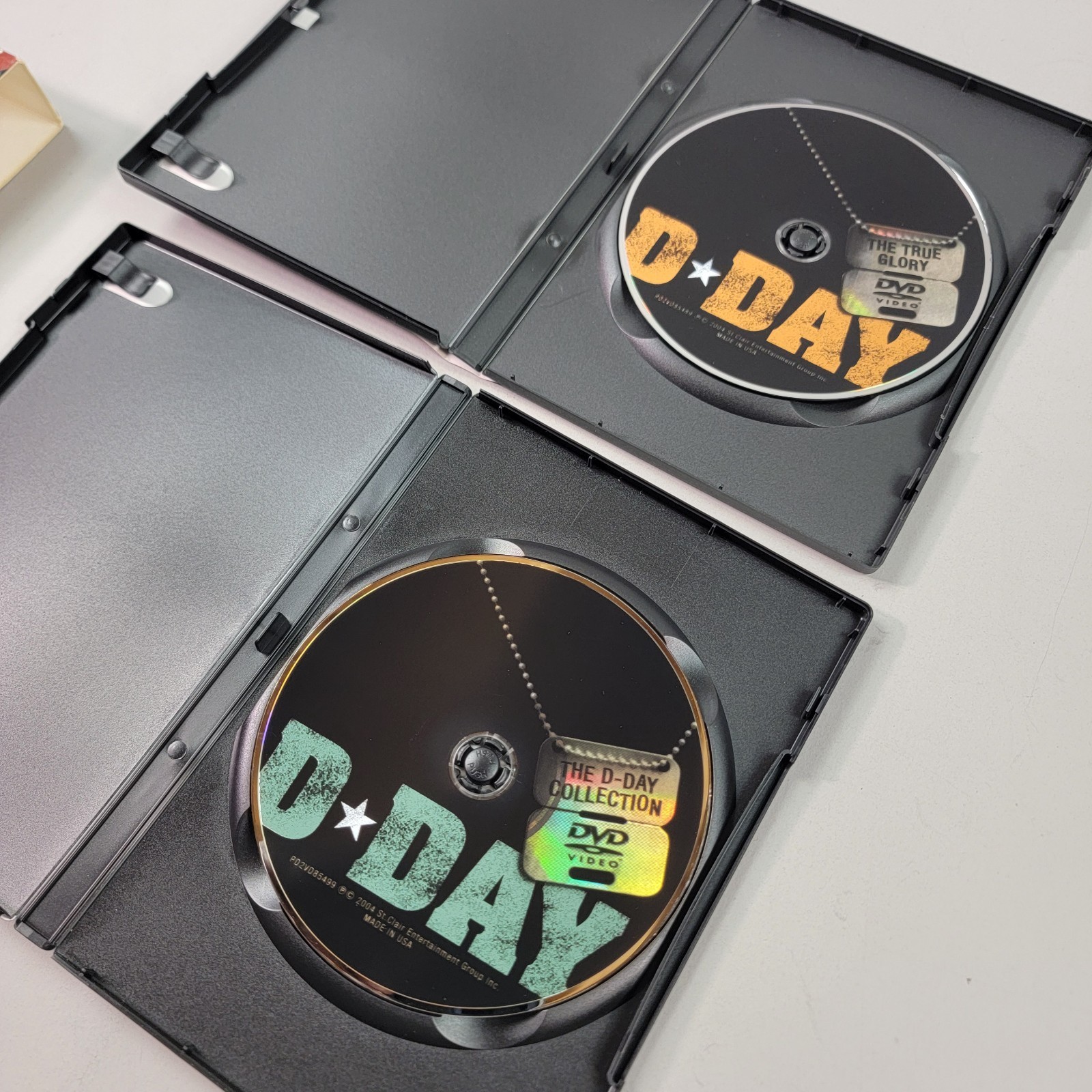 D-Day Remembered 2004 2-Disc DVD Set Re-Mastered 4 Hrs 13 Min Content Time