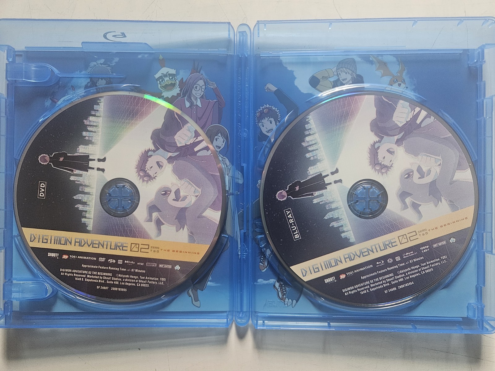 Digimon Adventure 02 The Beginning (Blu-ray/DVD) With Slipcover (C)