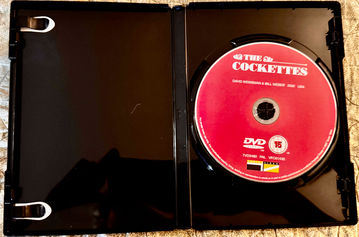 THE COCKETTES (2002) LIKE NEW DVD WILD HIPPIE PERFORMANCE GROUP‼️ALL REGION PAL