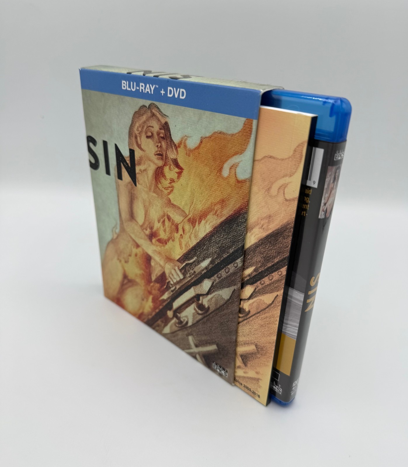 SIN (2005, Cult Epics) Blu-Ray + DVD, Slipcase and Booklet