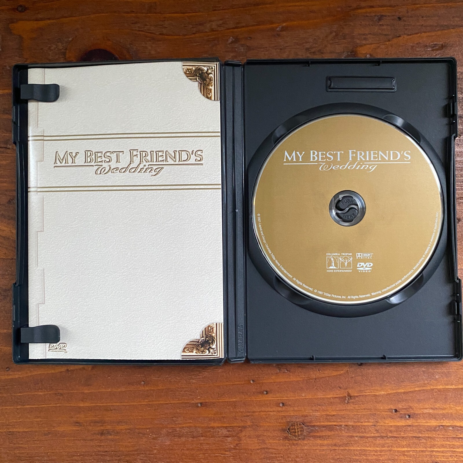 DVD My Best Friend’s Wedding special edition 105 minutes PG-13 romantic comedy