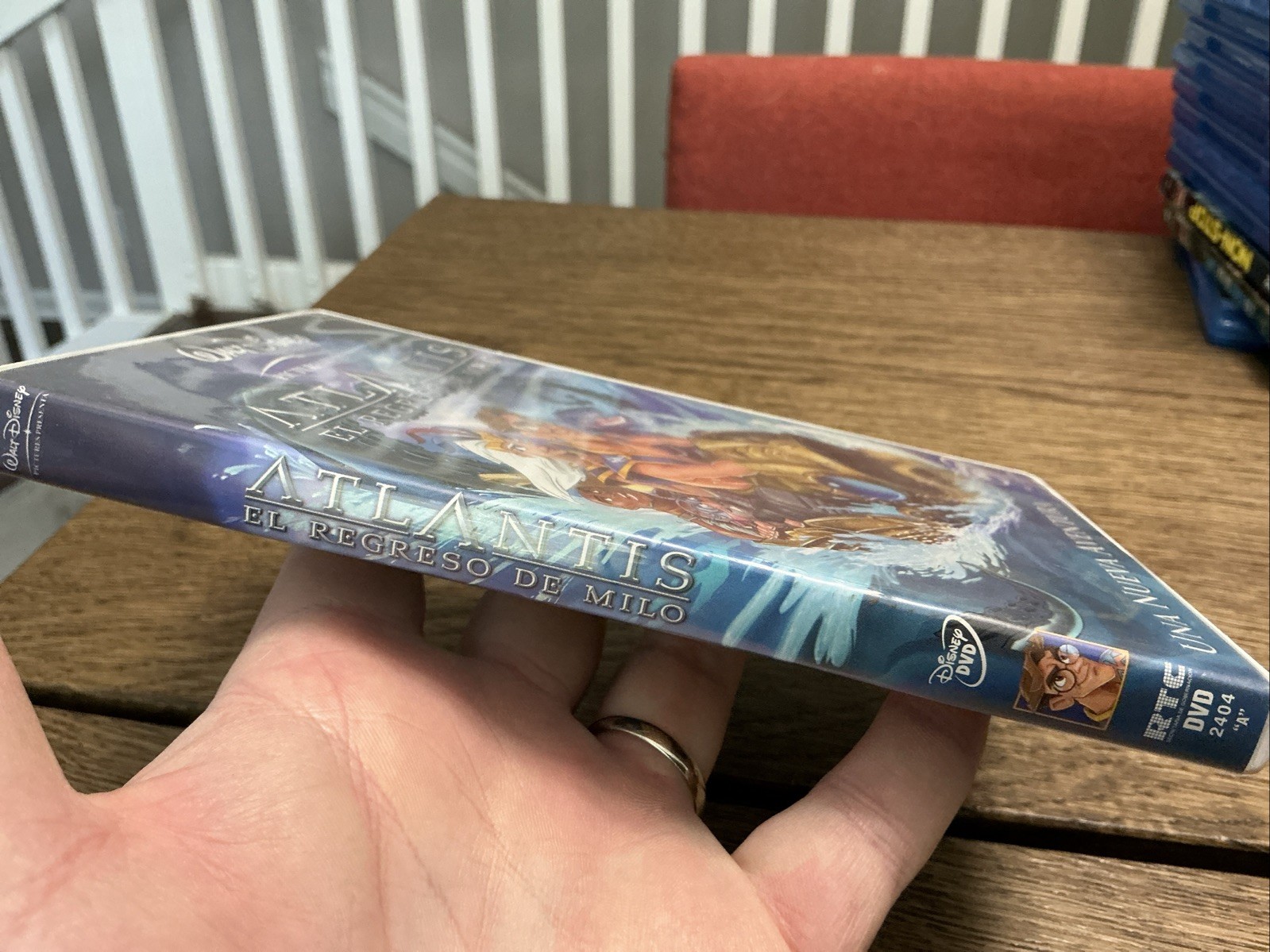 Atlantis The Return of Milo WALT DISNEY – DVD Spanish English Region 1 & 4