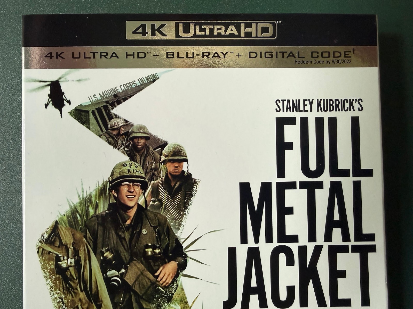Full Metal Jacket (4K Ultra HD + Blu-ray + Slipcover) MINT, SEALED, Ohio seller