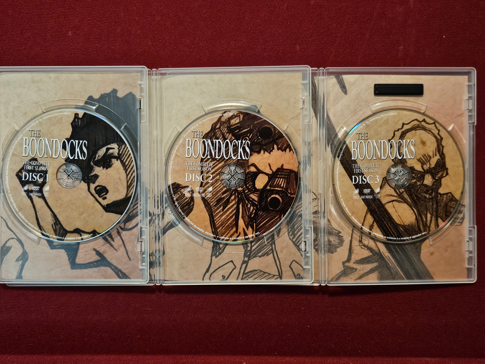 THE BOONDOCKS – The Complete First 1 One Season – UNCUT & UNCENSORED DVD