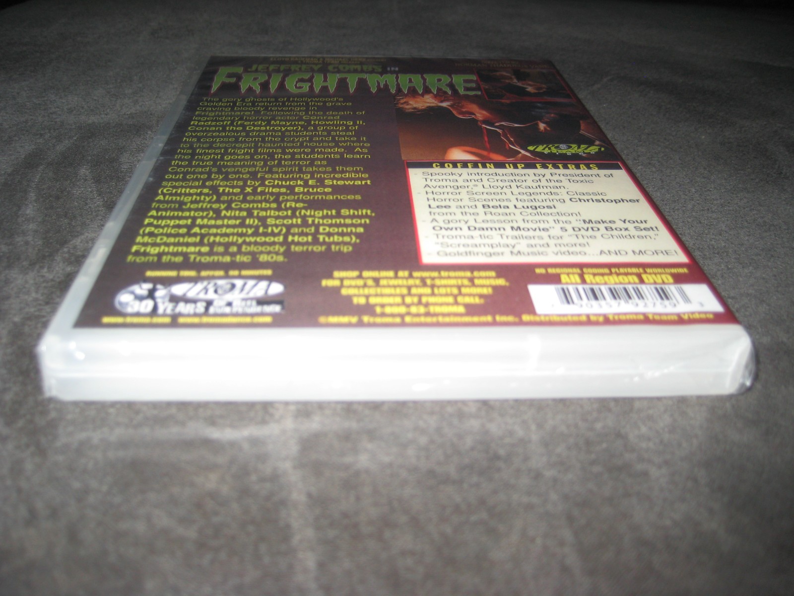 FRIGHTMARE (DVD 2005) BRAND NEW – RATED R – HORROR – THRILLER – DRAMA – SUSPENSE