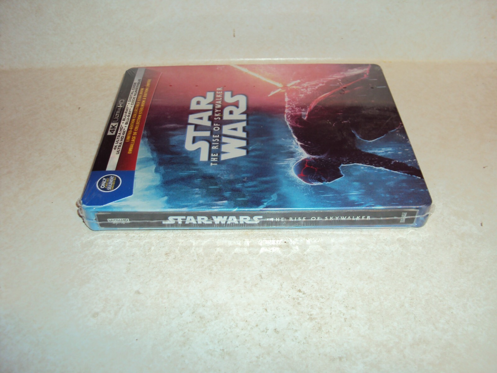 STAR WARS THE RISE OF SKYWALKER 4K ULTRA HD BEST BUY STEELBOOK EXCLUSIVE SEALED