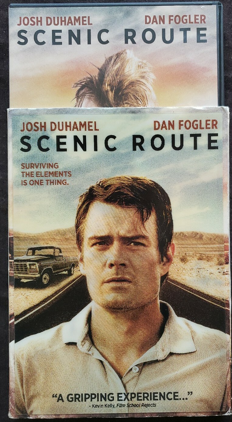 Scenic Route DVD Widescreen 2013 w/ Rare Lenticular Slipcover 100% Guaranteed VG