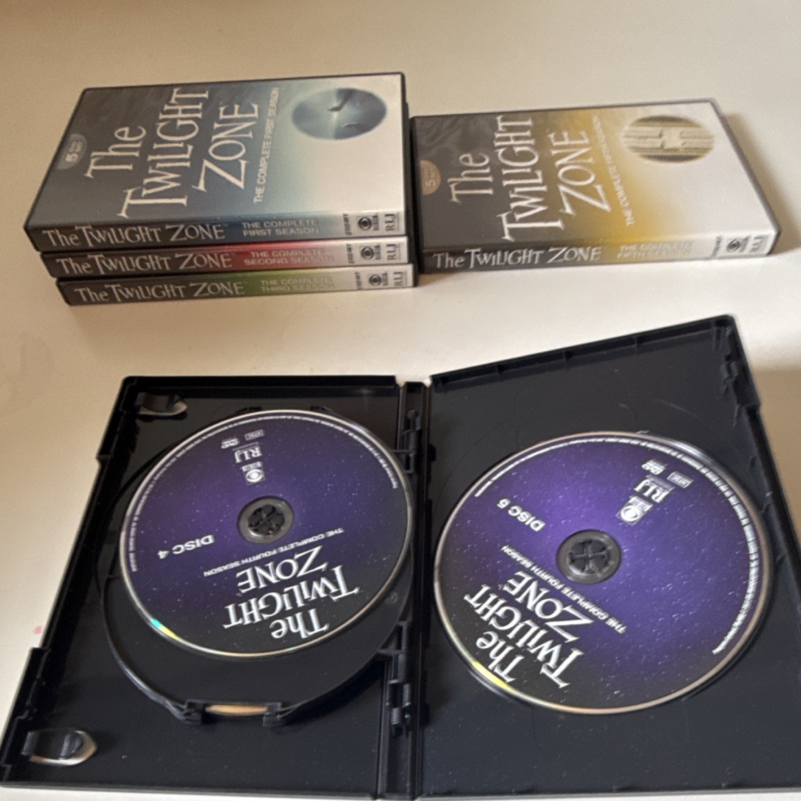 The Twilight Zone TV Series DVD Set Seasons 1-5 Complete Box Set Lot