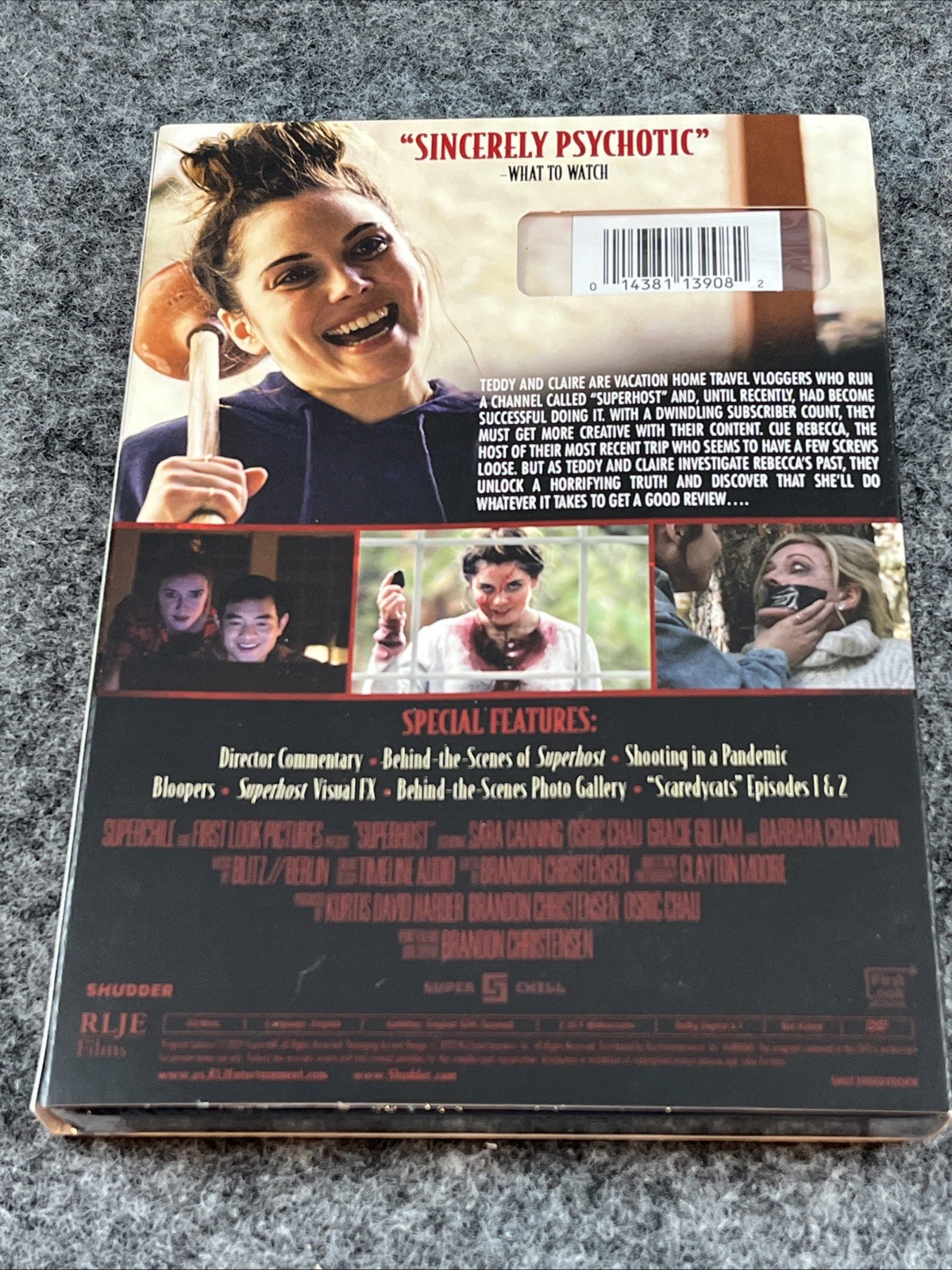 Superhost (DVD, 2021) Shudder Original Film BRAND NEW SEALED