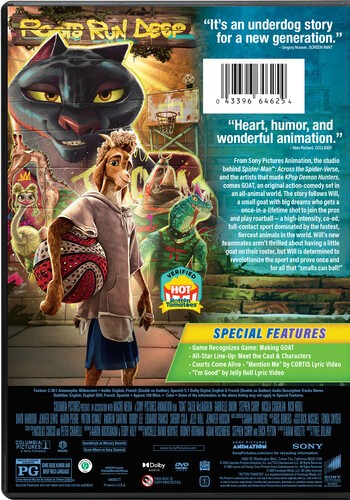 GOAT [Used Very Good DVD]