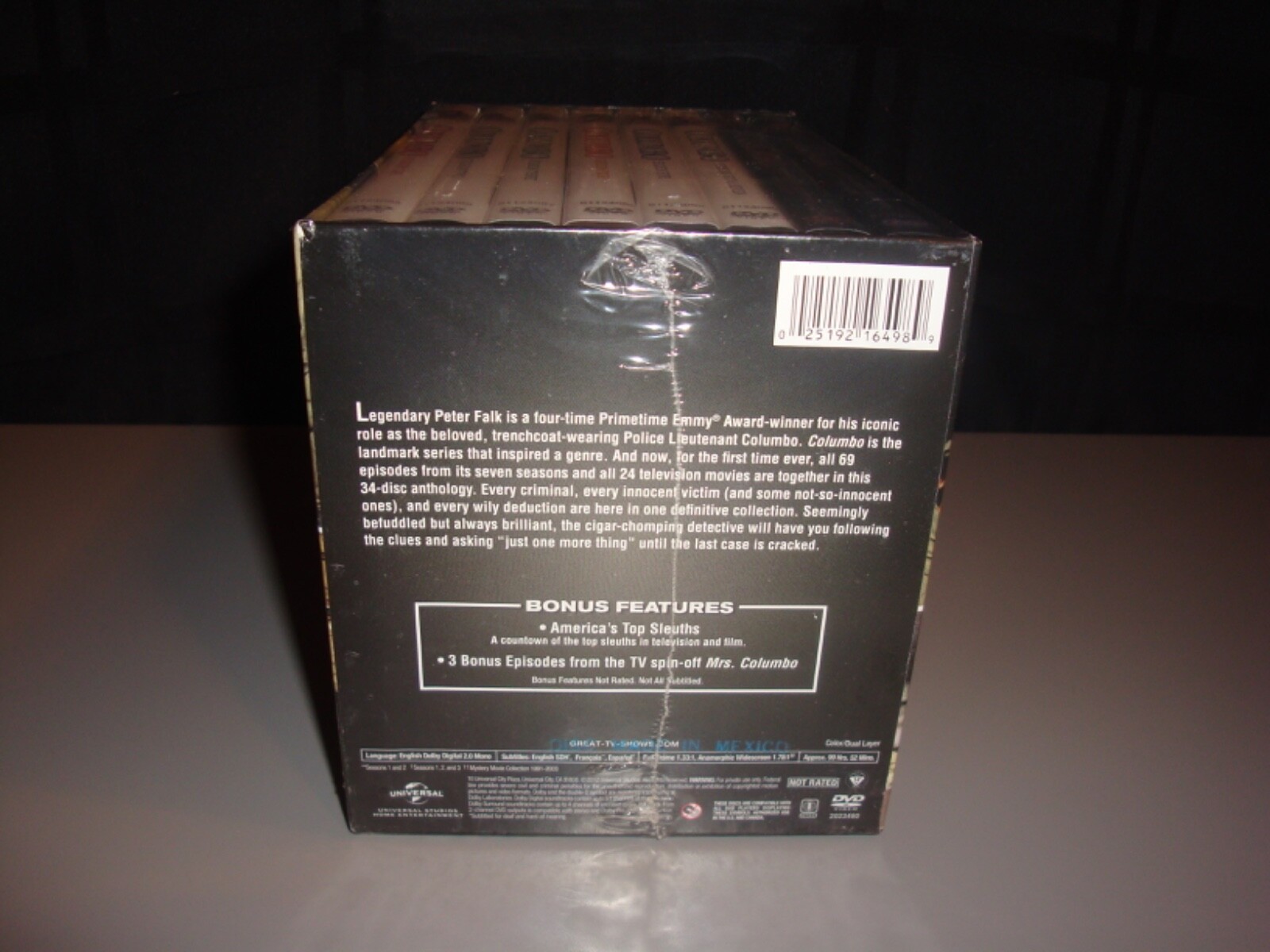 Columbo The Complete Series New DVD Set Peter Falk Police Sleuth Crime Suspense