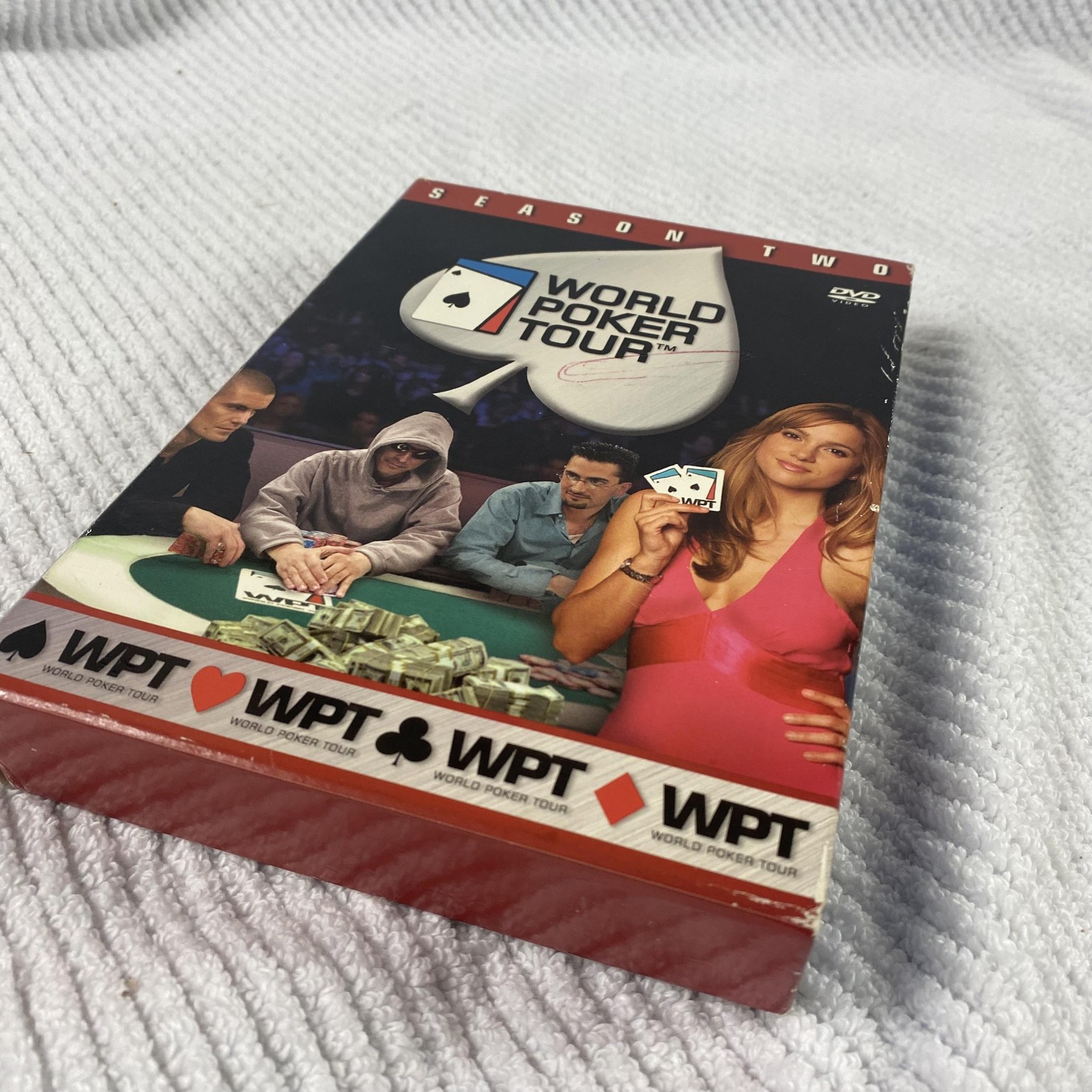 World Poker Tour Season Two DVD 8-Disc Set Shout Factory NTSC TV-14 Poker