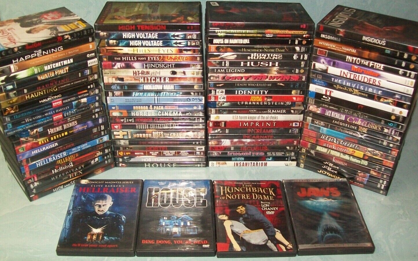 Horror DVDs and Blu-rays H to J $2.95 to $9.95 You Pick Buy More Save Up To 25%