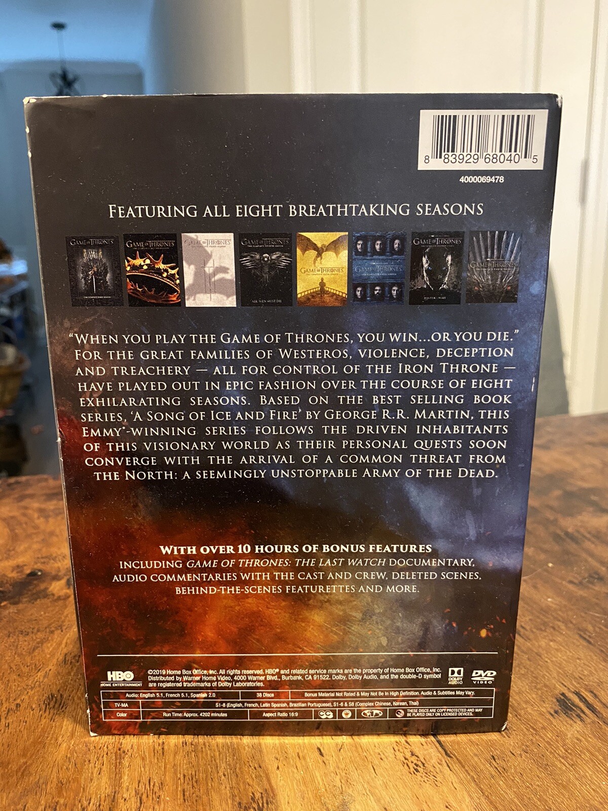 Game of Thrones: The Complete Series (DVD)